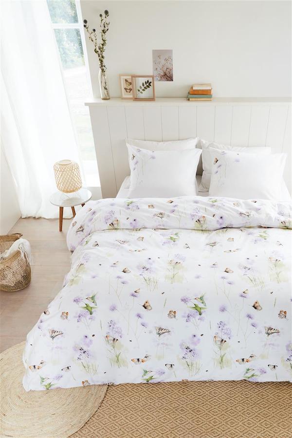 Marjolein Bastin dekbedovertrek Nectar Paars - Afbeelding 4