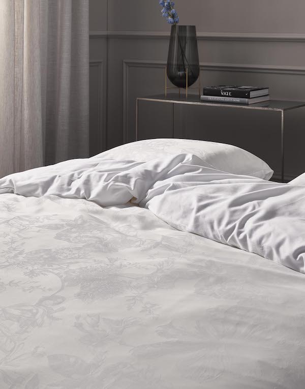 Ezzenza dekbedovertrek Olivia White - Afbeelding 2