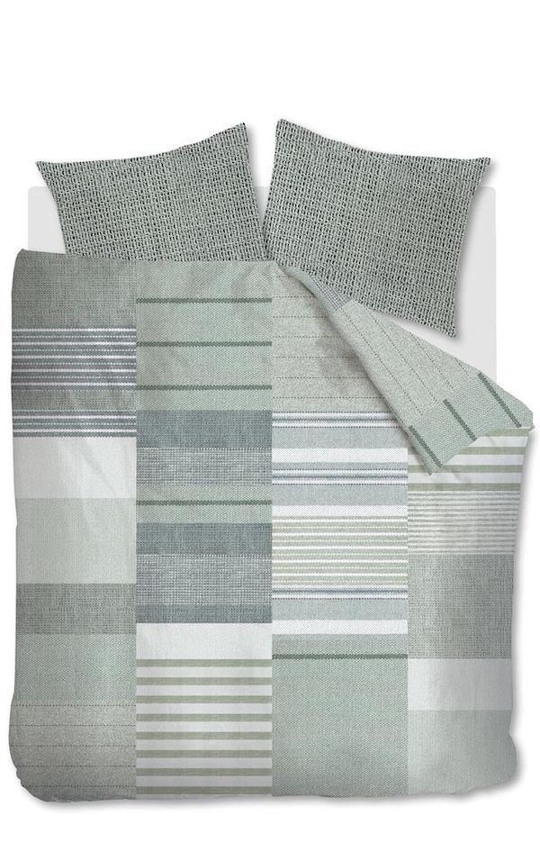 Beddinghouse dekbedovertrek Oliver Groen - Afbeelding 2