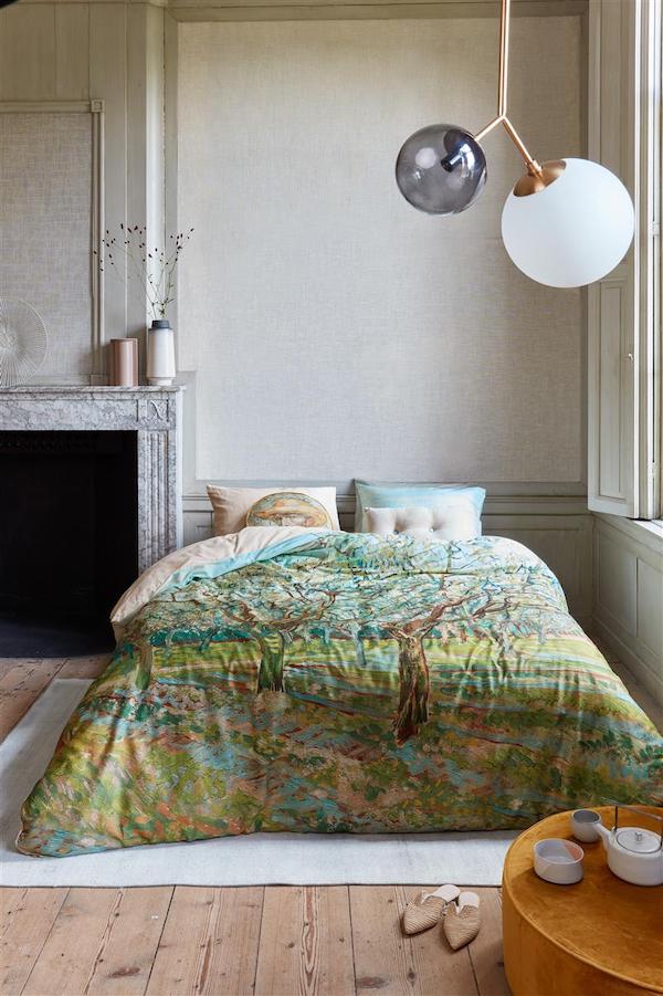 Beddinghouse dekbedovertrek x Van Gogh Museum Orchard Naturel - Afbeelding 3
