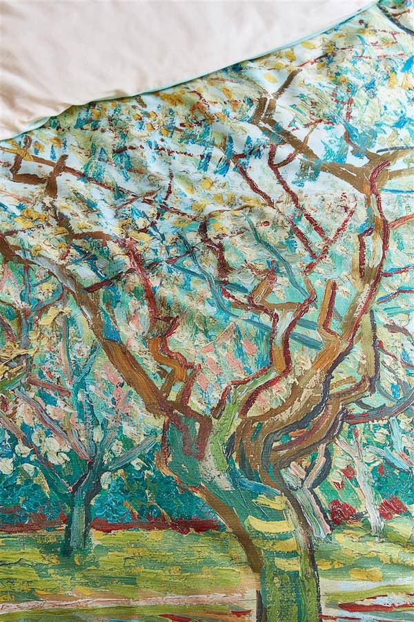 Beddinghouse dekbedovertrek x Van Gogh Museum Orchard Naturel - Afbeelding 2