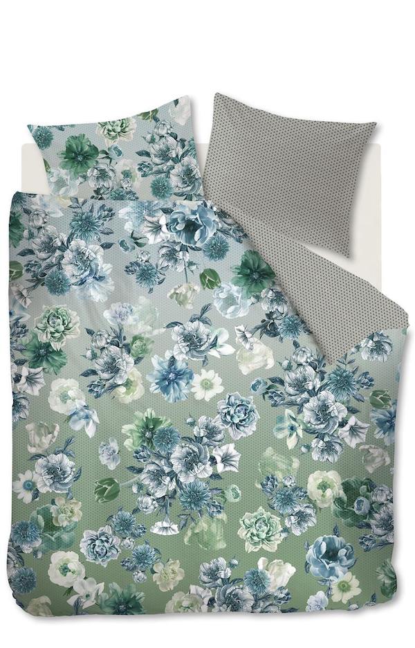 Kardol dekbedovertrek Ornate Blauwgroen