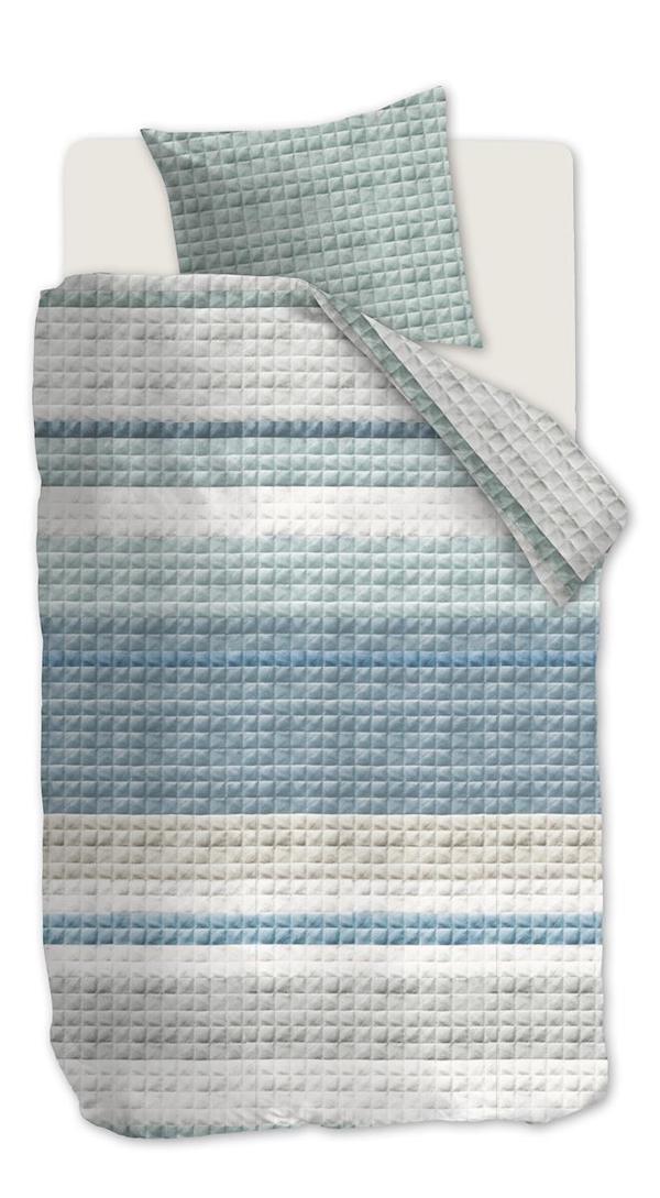 Ariadne at Home dekbedovertrek Quilted Squares Blauw - Afbeelding 5