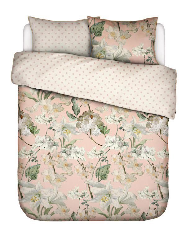 Ezzenza dekbedovertrek Rosalee Blush