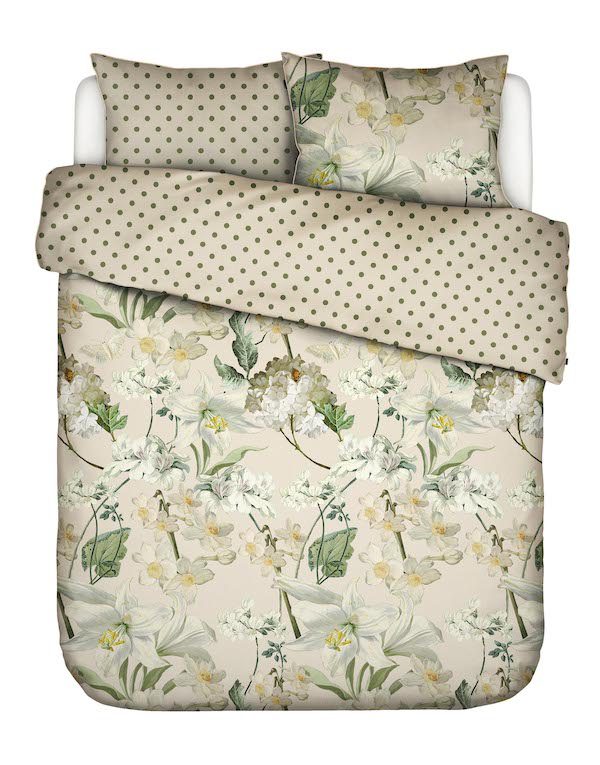 Ezzenza dekbedovertrek Rosalee Cream