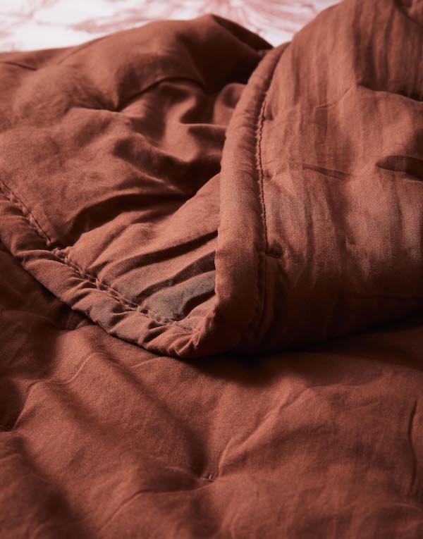 Essenza Ruth Shell Brown Quilt - Afbeelding 2