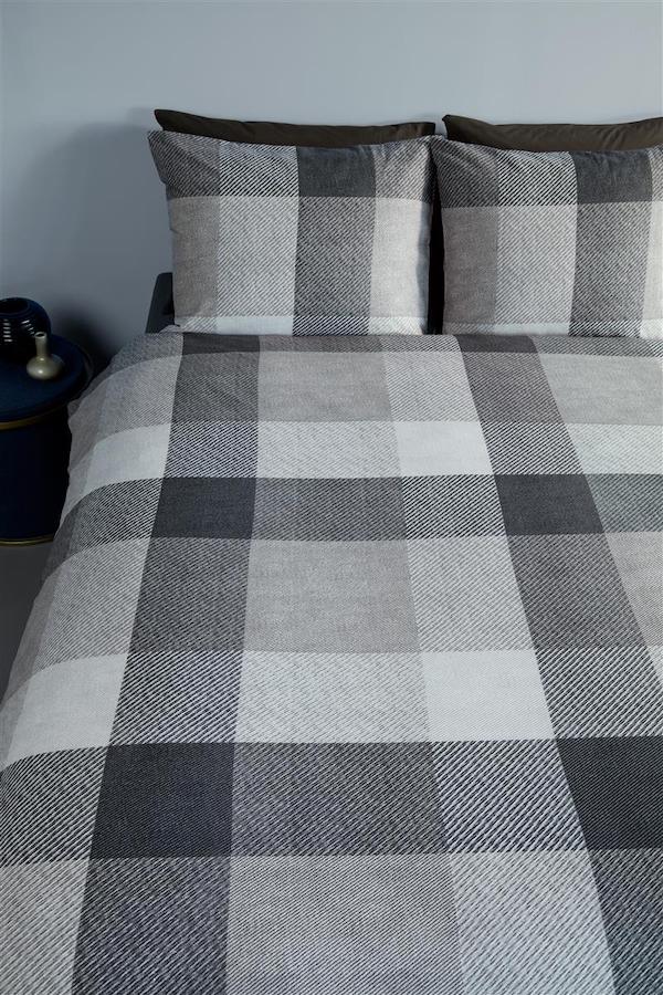 Beddinghouse dekbedovertrek Rohan Grijs