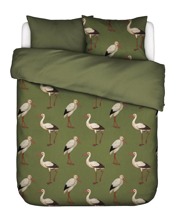 Ezzenza dekbedovertrek Stefanie Loden Green