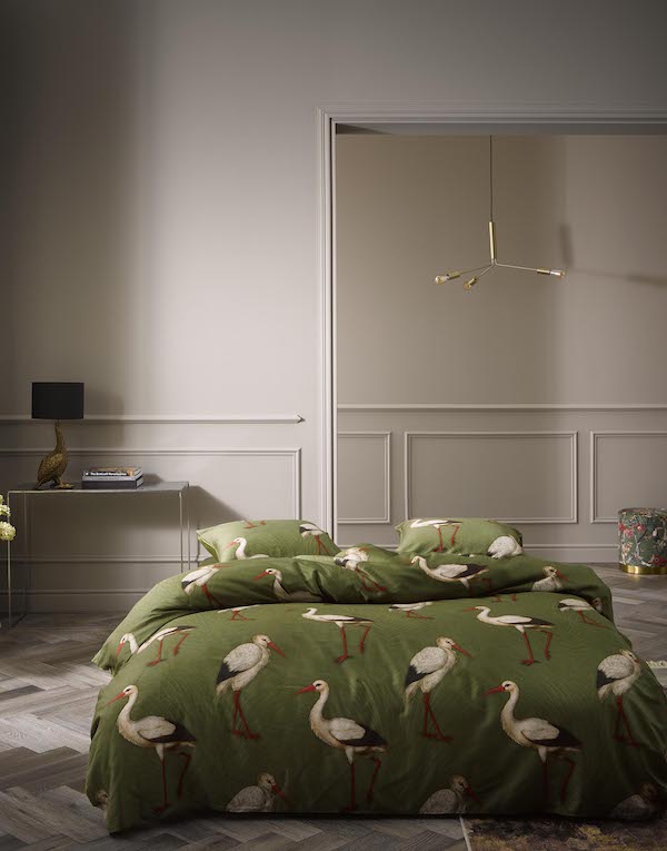 Ezzenza dekbedovertrek Stefanie Loden Green - Afbeelding 2