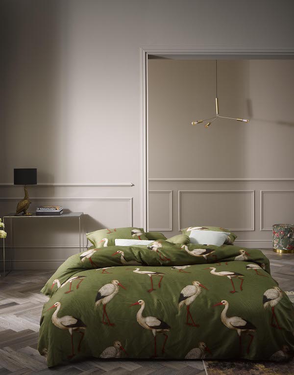 Ezzenza dekbedovertrek Stefanie Loden Green - Afbeelding 3