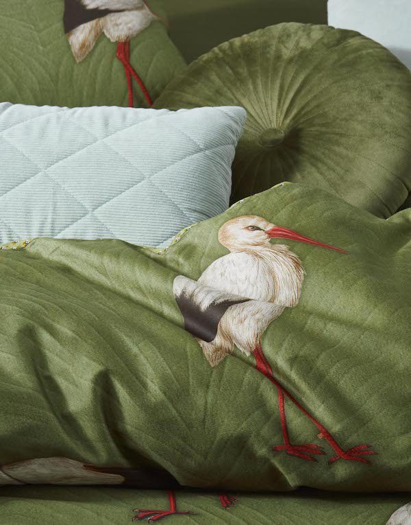 Ezzenza dekbedovertrek Stefanie Loden Green - Afbeelding 4