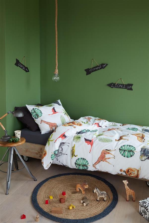 Beddinghouse dekbedovertrek Kids Savanna Friends Multi - Afbeelding 4