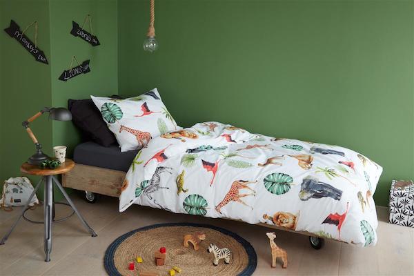 Beddinghouse dekbedovertrek Kids Savanna Friends Multi - Afbeelding 5