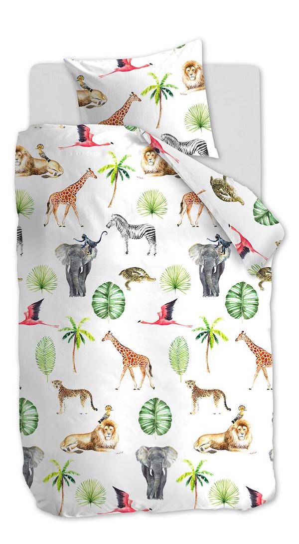 Beddinghouse dekbedovertrek Kids Savanna Friends Multi