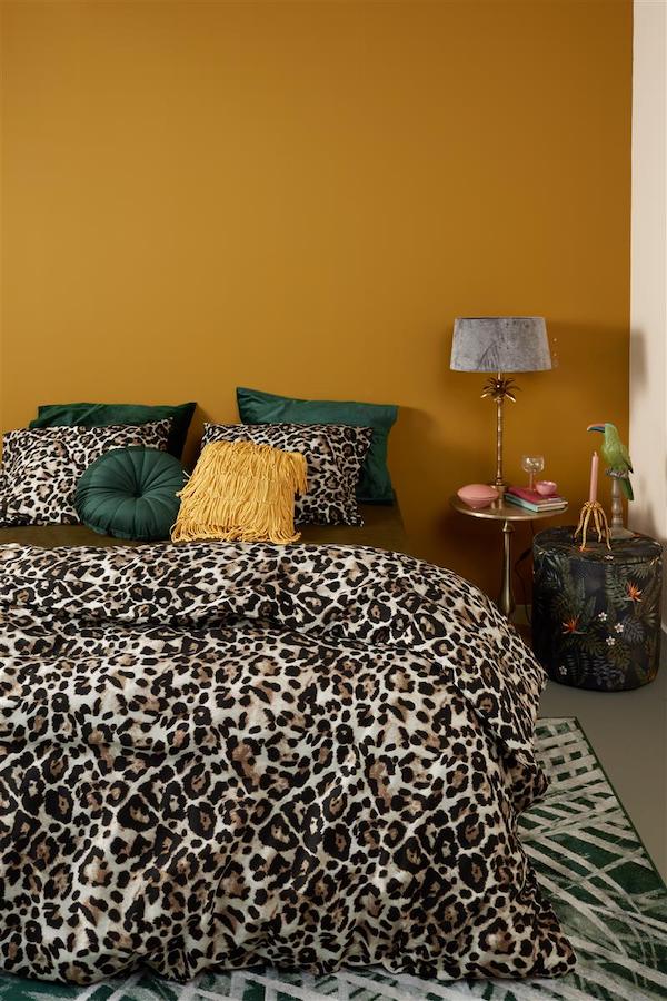 At Home by Beddinghouse dekbedovertrek Untamed Bruin - Afbeelding 3