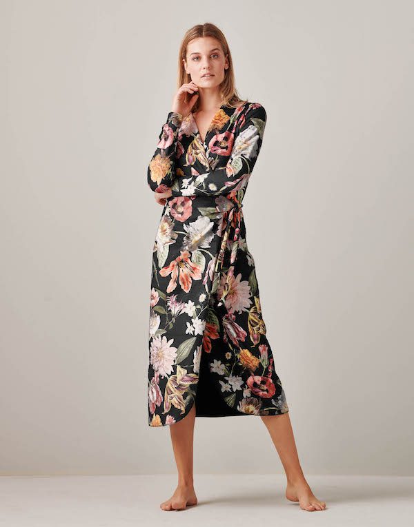 Essenza Vera Filou badjas Espresso - Afbeelding 3