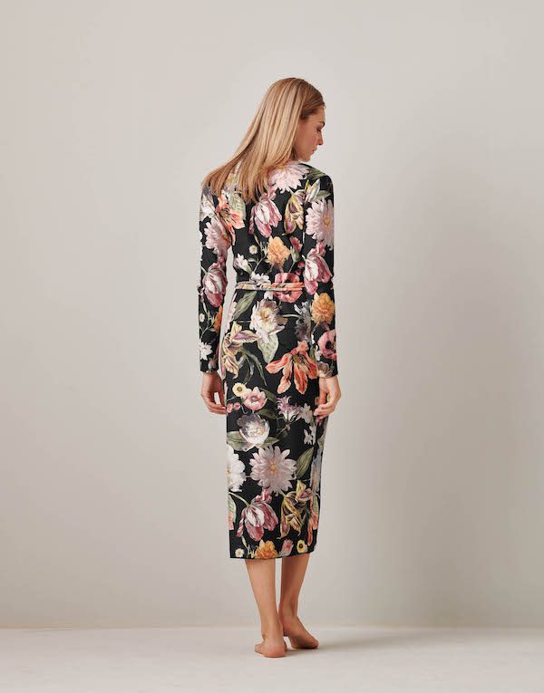 Essenza Vera Filou badjas Espresso - Afbeelding 4